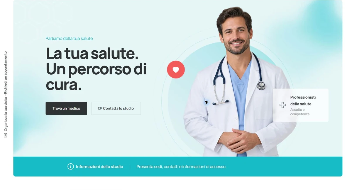 Anteprima Home del modello Linea